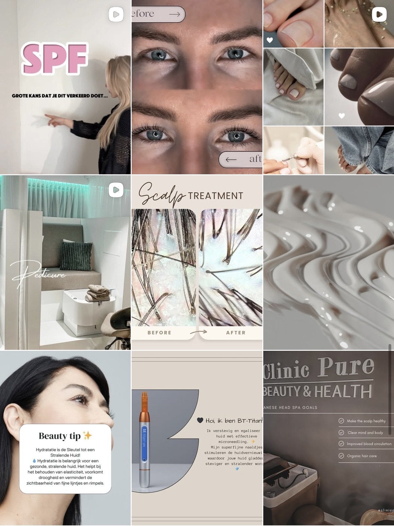 Instagramfeed voor mijn werk